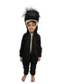 BookMyCostume Chimpanzee Gorilla Black Monkey Animal Kids Fancy Dress Costume